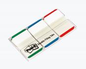 POST-IT STRONG INDEX COLOURED TIPS RED/GREEN/BLUE(PACK OF 66 TABS) 686L-GBR
