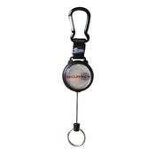 SECURIKEY KARABINER KEY REEL WITH KEVLAR CORD RKKLOGOSKY (PACK OF 1)