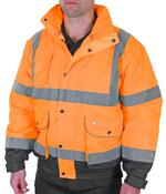 BEESWIFT TWO TONE CONSTRUCTOR BOMBER JACKET ORANGE / NAVY S (PACK OF 1) image
