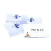 ANNOUNCE COMBI CLIP NAME BADGE 54X90MM (PACK OF 50) PV00918