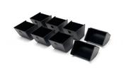 SAFESCAN 4617CC COIN CUPS FOR SD-4617S FLIP TOP METAL CASH DRAWER BLACK REF 135-0478 [PACK 8]