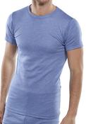 BEESWIFT SHORT SLEEVE THERMAL VEST BLUE L (PACK OF 1)
