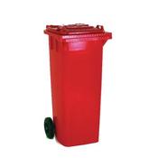 WHEELIE BIN 80 LITRE RED (W445 X D525 X H930MM, MADE FROM UV STABILISED POLYETHYLENE) 331270 image