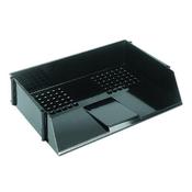 Q-CONNECT WIDE ENTRY LETTER TRAY BLACK KF21688