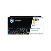 HP 655A YELLOW ORIGINAL LASERJET TONER CARTRIDGE CF452A image