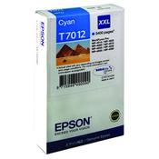 EPSON T7012 CYAN EXTRA HIGH YIELD INKJET CARTRIDGE C13T70124010 / T7012 image