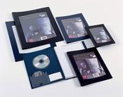 REXEL CLEARVIEW DISPLAY BOOK 24 POCKET A4 BLACK 10320BK