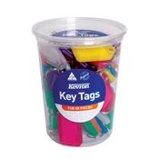 KEVRON STANDARD KEY TAGS ASSORTED (PACK OF 50) ID5TUB50ASST