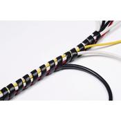 D-LINE CABLE TIDY SPIRAL WRAP 2.5M BLACK (EXPANDS FROM 14MM TO 40MM) CTW2.5B (PACK OF 1)