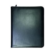 MONOLITH ZIPPED LEATHER RING BINDER W/INTERNAL POCKETS A4 BLACK 2924 (PACK OF 1)