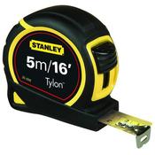 STANLEY RETRACTABLE TAPE MEASURE WITH BELT CLIP 5 METRE 0-30-696 image