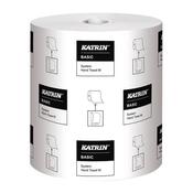 KATRIN BASIC SYSTEM TOWEL M 1-PLY BLUE (PACK OF 6) 460218