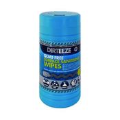 DIRTEEZE QUAT-FREE SANITISING WIPES (PACK OF 250) HMAXCL250QF