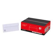 Q-CONNECT DL ENVELOPES PLAIN WALLET PEEL AND SEAL 100GSM WHITE (PACK OF 500) 1P04 image