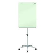 NOBO GLASS MOBILE EASEL (INCLUDES DRY ERASE MARKER AND ALUMINIUM PEN TRAY) 1903949