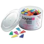 PLASTIC PAPERCLIPS 60MM ASSORTED (PACK OF 75 CLIPS) 126131399 image