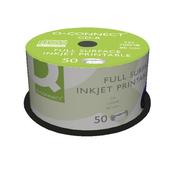 Q-CONNECT INKJET PRINTABLE CD-R DISCS 52X (PACK OF 50) KF18020