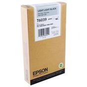 EPSON T6039 LIGHT LIGHT HIGH YIELD BLACK INKJET CARTRIDGE C13T603900 / T603900 image