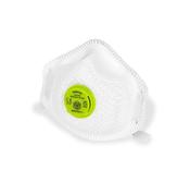 BEESWIFT P2 VENTED MESH CUP MASK WHITE   (PACK OF 10)