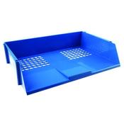 Q-CONNECT WIDE ENTRY LETTER TRAY BLUE KF21689