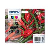 EPSON 503XL INK CARTRIDGE HIGH YIELD CHILLI CMYK image