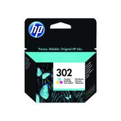 HP 302 CYAN/MAGENTA/YELLOW INK CARTRIDGE (CAPACITY: 165 PAGES) F6U65AE image