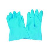 RUBBER GLOVES MEDIUM BLUE (PACK OF 12) 803191