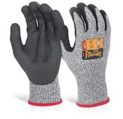 BEESWIFT GLOVEZILLA NITRILE PALM COATED GLOVE GREY XL (PAIR)
