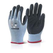 BEESWIFT MULTI-PURPOSE LATEX PALM COATED GLOVES BLACK XL (PACK OF 1)