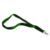 ANNOUNCE TEXTILE BADGE NECKLACE GREEN (PACK OF 10) AA03631