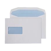 Q-CONNECT MACHINE ENVELOPE 162X238MM WINDOW GUMMED 90GSM WHITE (PACK OF 500) KF02898 image
