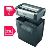REXEL MOMENTUM X312 CROSS-CUT PAPER SHREDDER BLACK 2104572 image