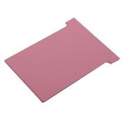 NOBO T-CARD SIZE 2 48 X 85MM PINK (PACK OF 100) 32938905