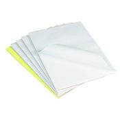 Q-CONNECT FEINT RULED BOARD BACK MEMO PAD 160 PAGES A4 (PACK OF 10) A4 MEMO F image