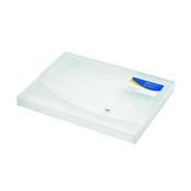 RAPESCO RIGID WALLET BOX FILE 25MM CAPACITY 250 SHEETS A4 CLEAR 0708 image