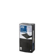 TORK COCKTAIL NAPKINS 2 PLY 4 FOLD BLACK (PACK OF 200 NAPKINS) image