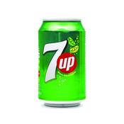 7-UP LEMON AND LIME CARBONATED CANNED SOFT DRINK 330ML (PACK OF 24) 402010