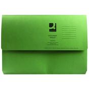 Q-CONNECT DOCUMENT WALLET FOOLSCAP GREEN (PACK OF 50 WALLETS) KF23012