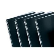 GBC POLYCOVERS OPAQUE BINDING COVERS POLYPROPYLENE 300 MICRON A4 BLACK REF IB386831 [PACK 100]