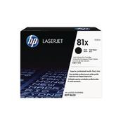 HP 81X BLACK HIGH YIELD LASERJET CARTRIDGE (25,000 PAGE CAPACITY) 281X