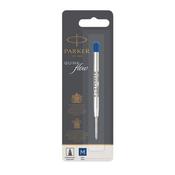 PARKER QUINK BALLPOINT PEN REFILL MEDIUM BLUE BLISTER (PACK OF 12) S0909580 image