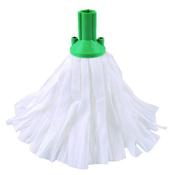 EXEL BIG WHITE MOP HEAD GREEN (PACK OF 10) 102199GN image