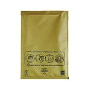 MAIL LITE BUBBLE LINED POSTAL BAG SIZE J6 300X440MM GOLD (PACK OF 50)
