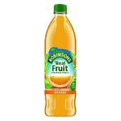 ROBINSONS ORANGE SQUASH NO SUGAR 1 LITRE BOTTLE 4113