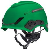 MSA V-GARD H1 TRI-VENTED HELMET GREEN  (PACK OF 1) image