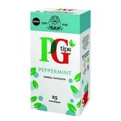 PG TIPS PEPPERMINT ENVELOPE TEA BAGS (PACK OF 25) 49095601 image