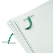 Q-CONNECT PLASTIC TREASURY TAG 25MM (PACK OF 100 TAGS) KF04570