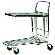 STOCK TROLLEY METALLIC GREY 300KG CAPACITY (W460 X D865 X H980MM) 373227