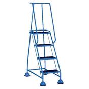 LIGHT BLUE 4 TREAD STEP LADDER (LOAD CAPACITY: 125KG) 385138 image
