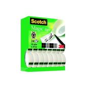SCOTCH MAGIC TAPE 810 TOWER PACK 19MM X 33M (PACK OF 24) XA004815701 image